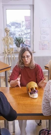 Cranio sacrale Osteopathie lernen - Ausbildung & Kurse Nähe München